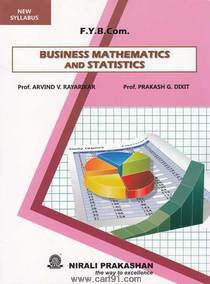 Business Mathematics And Statistics Books For B Com - Laskoom