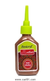 Buy Fevicryl 3d Outliner Regular Burnt Sienna 20ml Online At Low